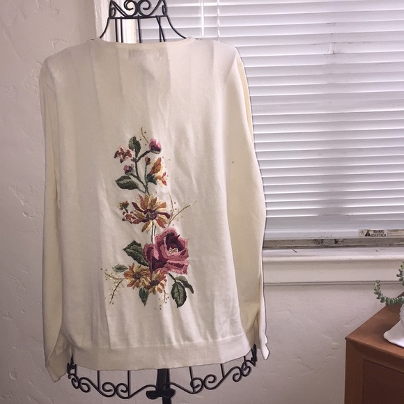 Embroidered cardigan - Picture 4 of 4